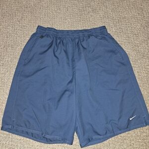Nike Men's Deep Blue Sports Shorts Size Large
